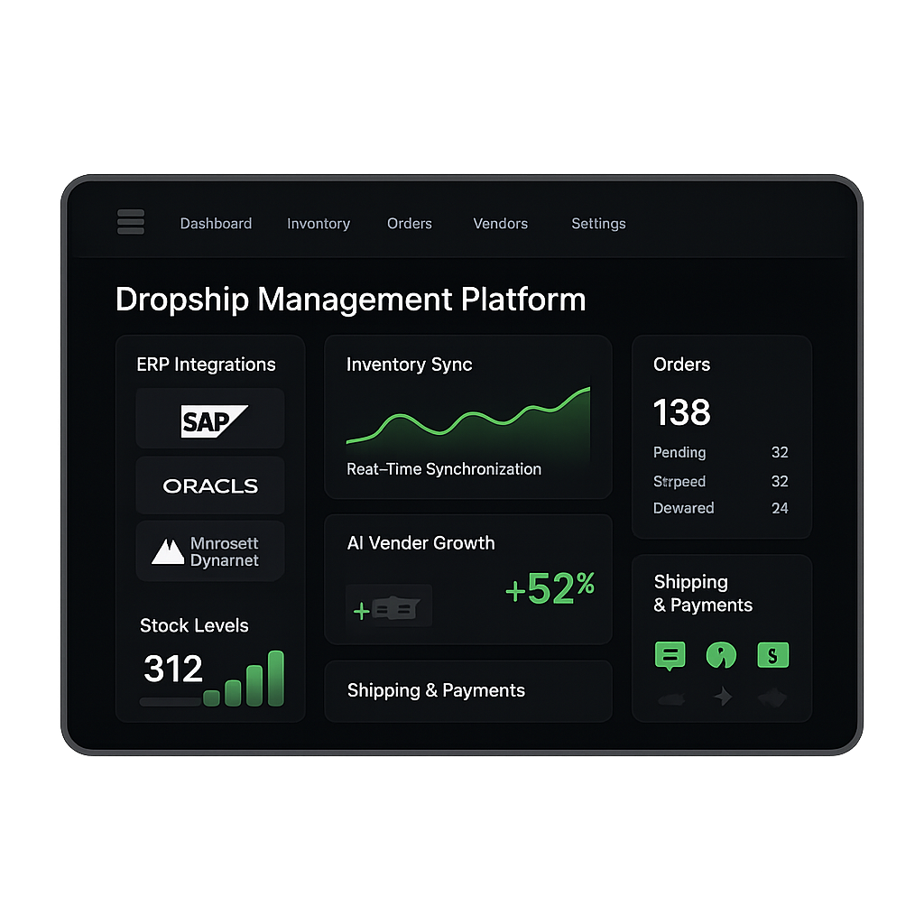 Dropship Management Platform